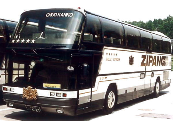 大型バス 観光バス 貸切バスは大阪の株式会社zipang ジパング まで